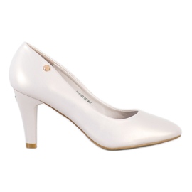 Goodin Casual pumps hvid flerfarvet