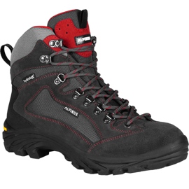 Trekkingsko Alpinus Dragon High Tactical grafitrød GR43305 flerfarvet