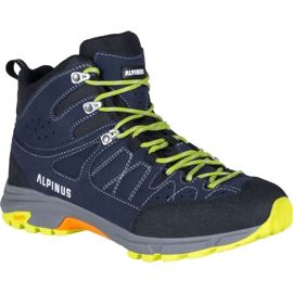 Trekkingsko Alpinus Tromso High Tactical marineblå GR43332 sort marine blå