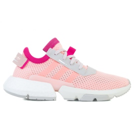 Adidas POD-S3.1 Jr EE8715 sko lyserød grøn