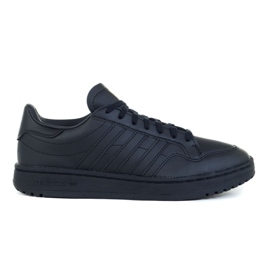 Adidas Team Court Jr EF6808 sko sort grøn