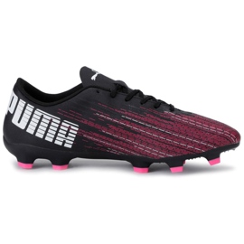 Fodboldstøvler Puma Ultra 4.1 FG / AG M 106092 05 sort, sort, pink sort