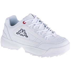 Kappa Rave Nc Sko W 242782-1010 hvid