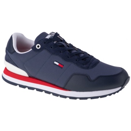 Sko Tommy Hilfiger Jeans Lifestyle Mix Runner M EM0EM00578-C87 marineblå
