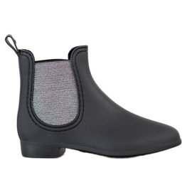 SHELOVET Stilfulde galoer sort