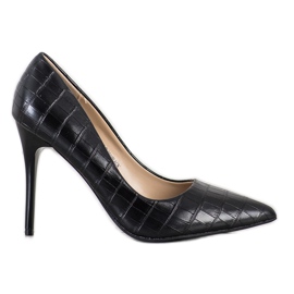 Goodin Moderigtige pumps på en nål sort