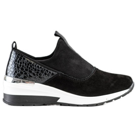 Filippo Sneakers i læder sort