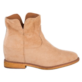 Sergio Todzi Cowboystøvler på en kile beige