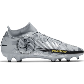 Nike Phantom Gt Scorpion Academy Dynamic Fit FG / MG M DA2266 001 fodboldsko blå sølv