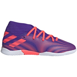 Adidas Nemeziz.3 I Junior lilla-pink EH0582 fodboldsko marine blå