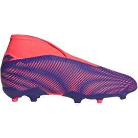 Adidas Nemeziz.3 Ll Fg Junior lilla-pink EH0583 fodboldsko