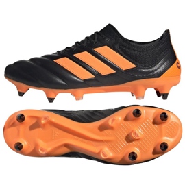 Adidas Copa 20.1 Sg M EH0890 fodboldstøvler flerfarvet sort