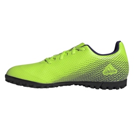 Adidas X Ghosted.4 Tf M EG8238 fodboldstøvler flerfarvet grøn