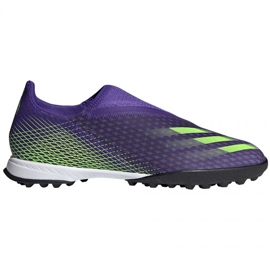 Adidas X Ghosted.3 Ll Tf M EG8159 fodboldstøvler flerfarvet violet