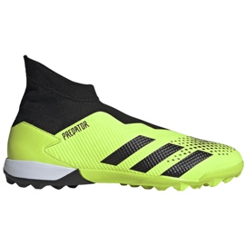 Adidas Predator 20.3 Ll Tf M EH2916 fodboldstøvler flerfarvet grøn