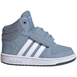 Adidas Hoops Mid 2.0 børnesko blå FW4922