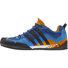Adidas Terrex Swift Solo M AQ5296 sko sort blå orange