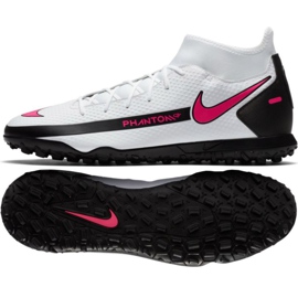 Nike Phantom Gt Club Df Tf CW6670 160 fodboldsko flerfarvet hvid