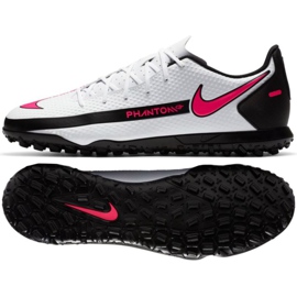 Nike Phantom Gt Club Tf M CK8469 160 fodboldsko flerfarvet hvid