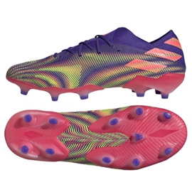 Adidas Nemeziz .1 M Fg EH0760 fodboldstøvler violet violet