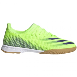 Adidas X Ghosted.3 In Jr EG8223 fodboldstøvler grøn grøn