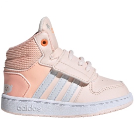 Adidas Hoops Mid Jr FW4924 sko lyserød