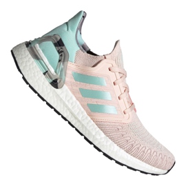 Løbesko adidas Ultraboost 20 W FV8350 flerfarvet lyserød