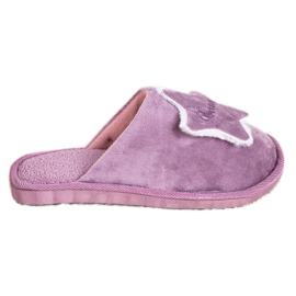 Bona Komfortable drømmetøfler violet