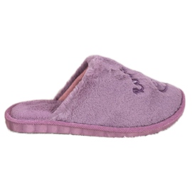Bona Warm Love Tøfler violet
