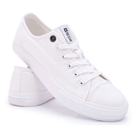 Herre Sneakers Low Big Star Hvid FF174337
