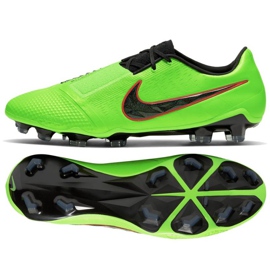 Nike Phantom Venom Elite Fg M AO7540 306 fodboldsko flerfarvet grøn