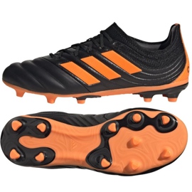 Adidas Copa 20.1 Fg Jr EH0887 fodboldstøvler orange, sort, orange sort