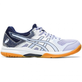 Asics Gel Rocket 9 W 1072A034 103 volleyballsko marineblå, hvid, lilla hvid