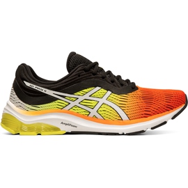 Herresko Asics Gel Pulse 11 sort og orange 1011A550 800 flerfarvet