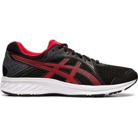 Asics Jolt 2 sorte og røde herresko 1011A167 005