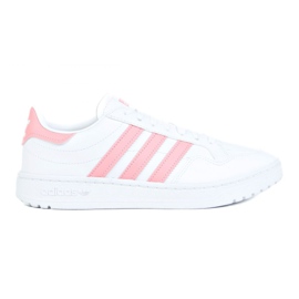 Adidas Team Court Jr EG9089 sko hvid sort