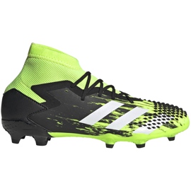 Adidas Predator Mutator 20.1 Fg Junior fodboldstøvler grøn-sort EH3017