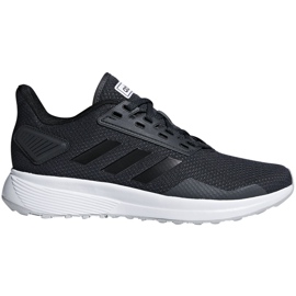 Dame løbesko adidas Duramo 9 mørkegrå B75990 sort flerfarvet