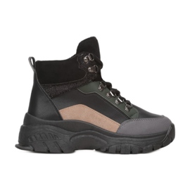 Vices 8600-133-sort / beige flerfarvet