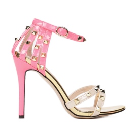 Vices 1420-14A Beige Fushia 36 41 lyserød