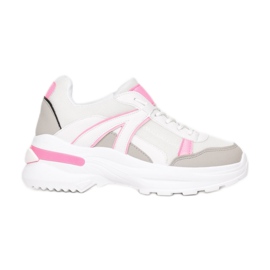 Vices 8539-83-hvid / pink lyserød grå