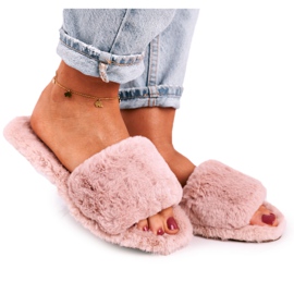 FJ1 Kvinders hjemmesko Fur Powder Cold Days beige