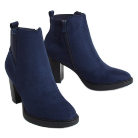 Marineblå støvler 1155 D.BLUE marine blå