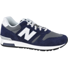 New Balance M ML565CPC sko hvid marine blå grå