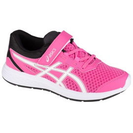 Asics Ikaia 9 Ps Jr 1014A132-700 hvid lyserød