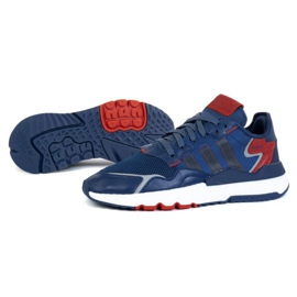 Adidas Nite Jogger M FW2052 sko rød marine blå blå grå
