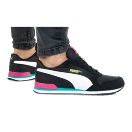 Puma St Runner V2 Nl W 365278 35 sko hvid sort lyserød