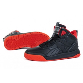 Puma Backcourt Mid M 374139 03 sort rød
