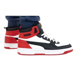 Puma Rebound Joy M 374765 03 hvid sort rød