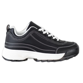 Kylie Moderigtige sneakers sort
